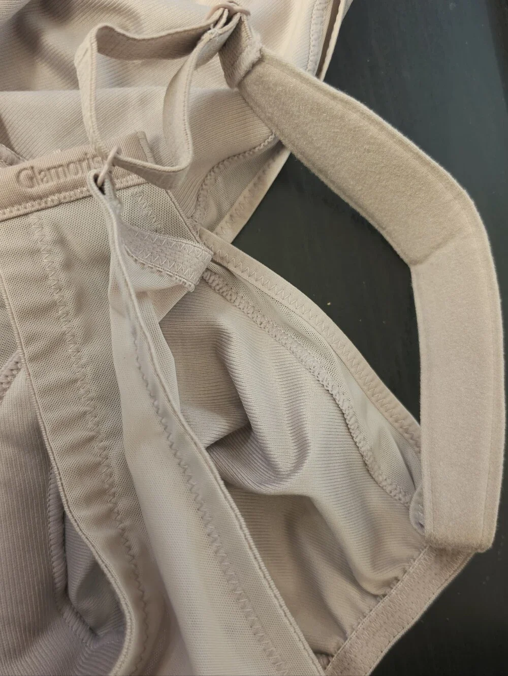 Glamorise MagicLift Seamless Support T-Shirt Bra- Taupe, 36C NWOT!